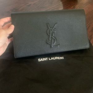 Authentic YSL Belle De Jour large Clutch
